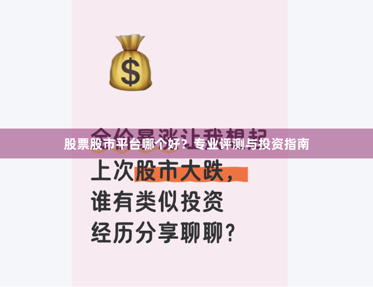 股票股市平台哪个好？专业评测与投资指南